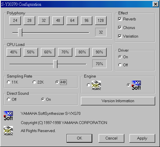 S-YXG70 Configuration-1